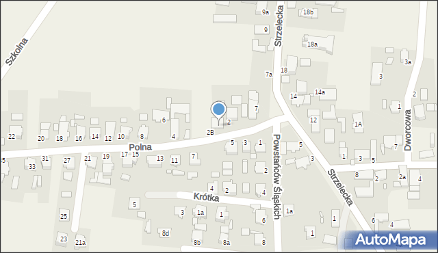 Rozmierka, Polna, 2a, mapa Rozmierka