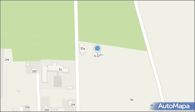 Ruda-Bugaj, Podleśna, 8-12, mapa Ruda-Bugaj