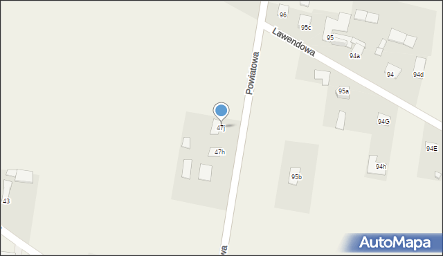 Ruda Strawczyńska, Powiatowa, 13, mapa Ruda Strawczyńska