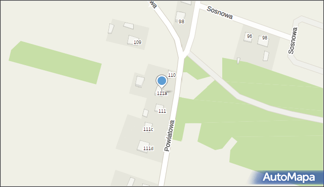 Ruda Strawczyńska, Powiatowa, 71, mapa Ruda Strawczyńska