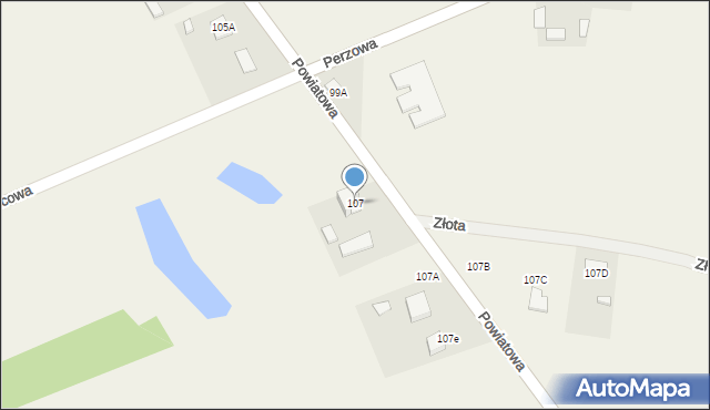 Ruda Strawczyńska, Powiatowa, 99, mapa Ruda Strawczyńska