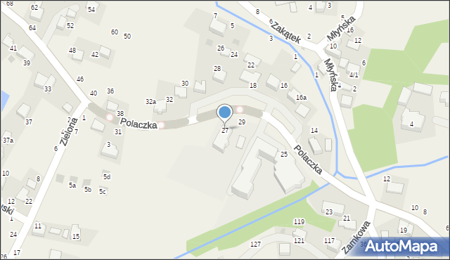 Rudawa, Polaczka Stanisława, 27, mapa Rudawa