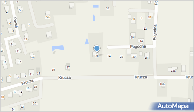 Rudziczka, Pogodna, 26, mapa Rudziczka