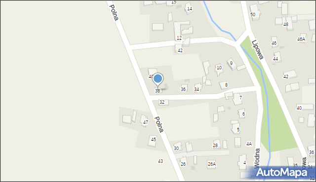 Rudziniec, Polna, 38, mapa Rudziniec