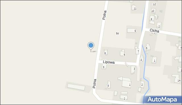 Rudziniec, Polna, 7, mapa Rudziniec