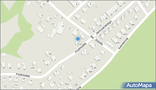 Rumia, Podmokła, 2, mapa Rumia