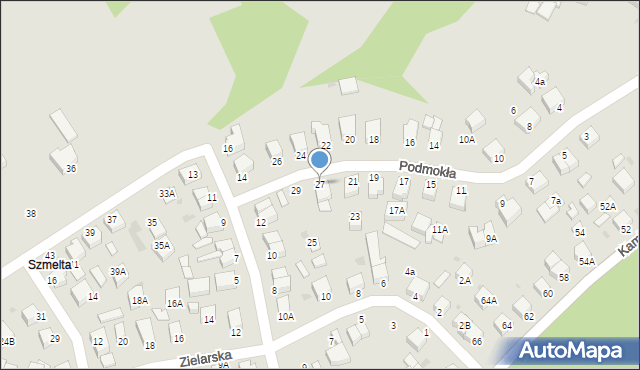 Rumia, Podmokła, 27, mapa Rumia