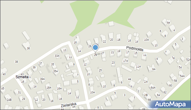 Rumia, Podmokła, 29, mapa Rumia