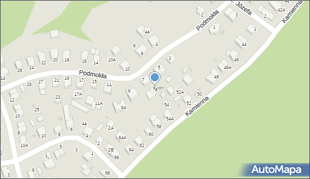 Rumia, Podmokła, 7a, mapa Rumia