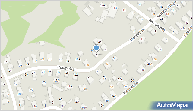 Rumia, Podmokła, 8, mapa Rumia