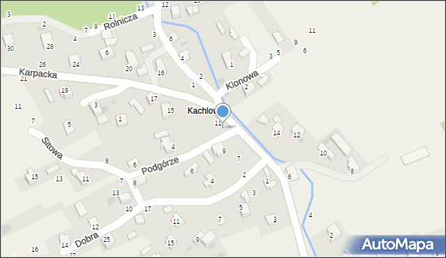 Rychwałdek, Podgórze, 2, mapa Rychwałdek