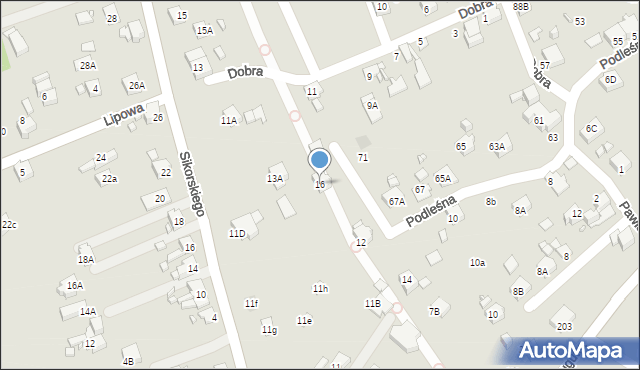 Rydułtowy, Podleśna, 16, mapa Rydułtowy