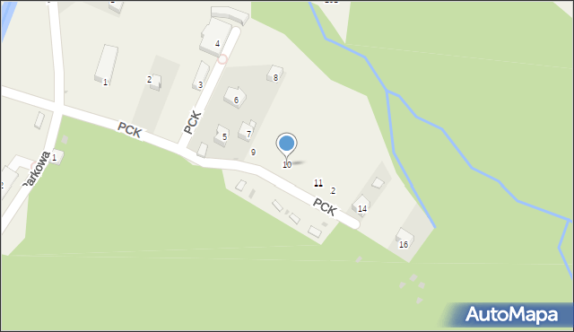 Rymanów-Zdrój, Polskiego Czerwonego Krzyża, 10, mapa Rymanów-Zdrój