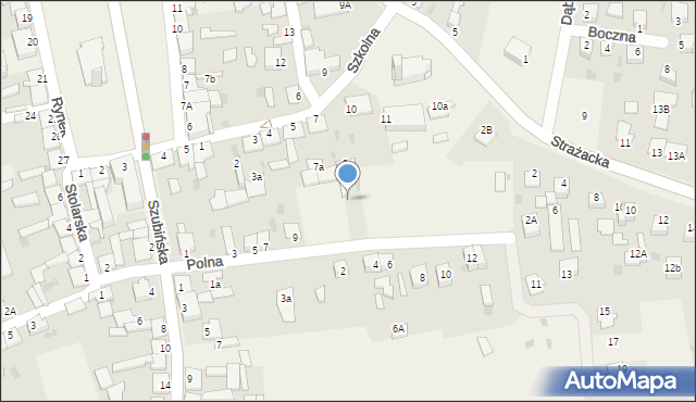 Rynarzewo, Polna, 9c, mapa Rynarzewo