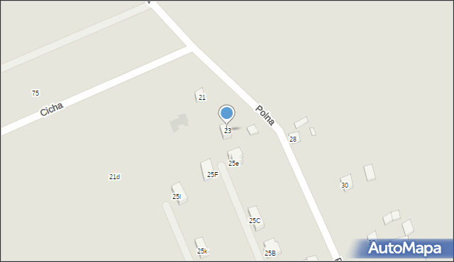 Rypin, Polna, 23, mapa Rypin
