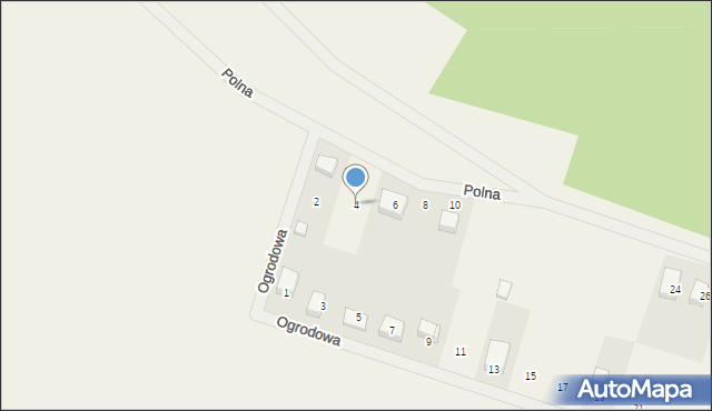 Rytel, Polna, 4, mapa Rytel