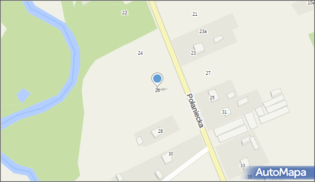 Rytwiany, Połaniecka, 26, mapa Rytwiany