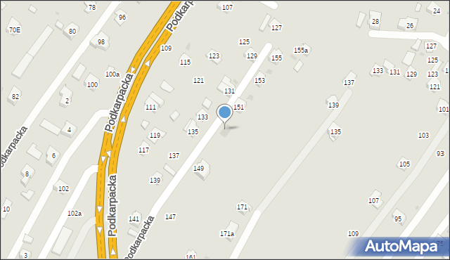 Rzeszów, Podkarpacka, 149b, mapa Rzeszów