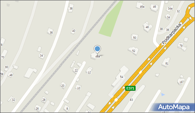 Rzeszów, Podkarpacka, 48a, mapa Rzeszów