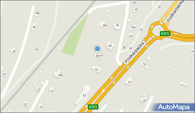 Rzeszów, Podkarpacka, 50, mapa Rzeszów