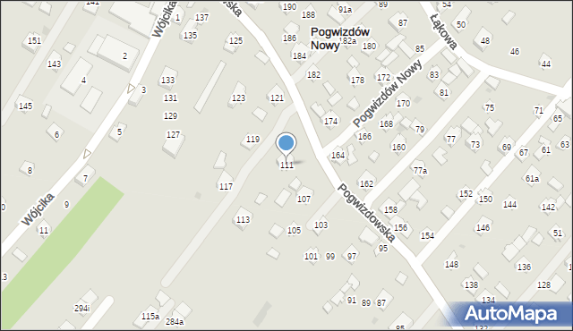 Rzeszów, Pogwizdowska, 111, mapa Rzeszów