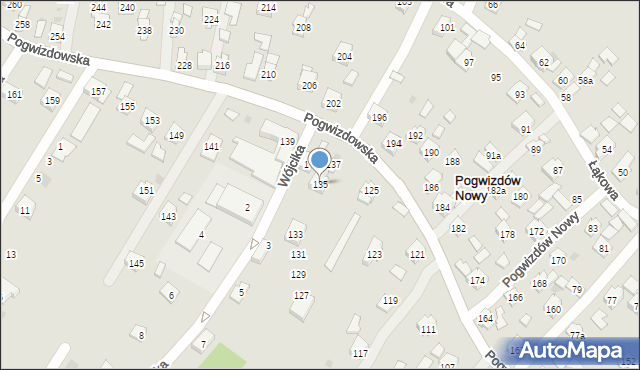 Rzeszów, Pogwizdowska, 135, mapa Rzeszów