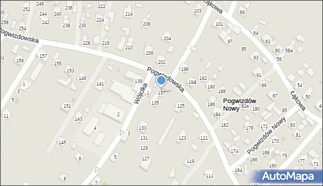 Rzeszów, Pogwizdowska, 137, mapa Rzeszów