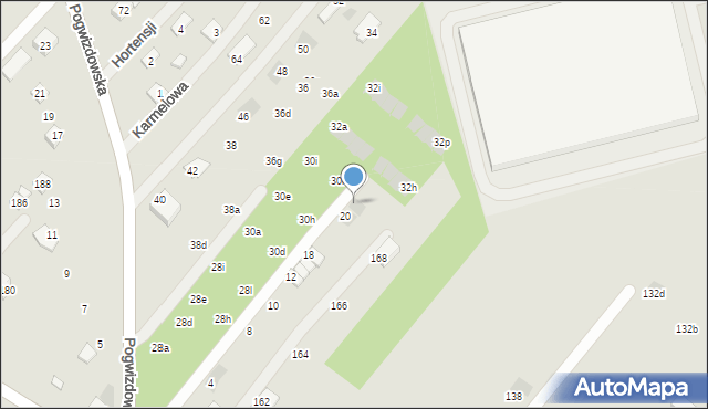 Rzeszów, Pogwizdowska, 22, mapa Rzeszów