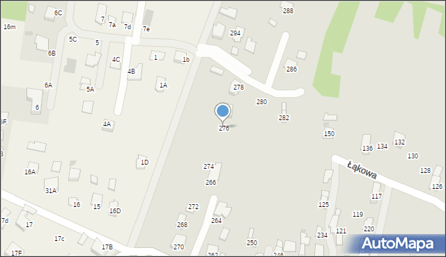 Rzeszów, Pogwizdowska, 276, mapa Rzeszów