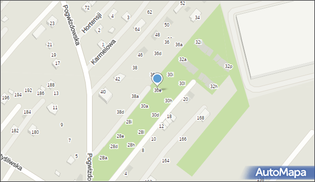 Rzeszów, Pogwizdowska, 30e, mapa Rzeszów