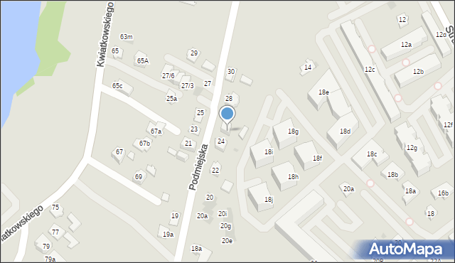 Rzeszów, Podmiejska, 26, mapa Rzeszów