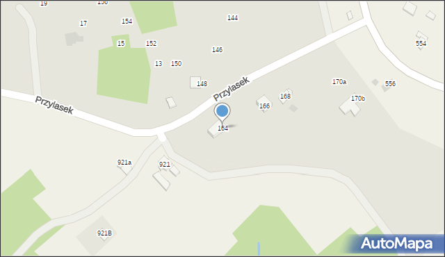 Rzeszów, Podleśna, 164, mapa Rzeszów