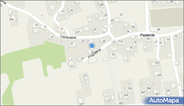 Rzozów, Pogodna, 4, mapa Rzozów