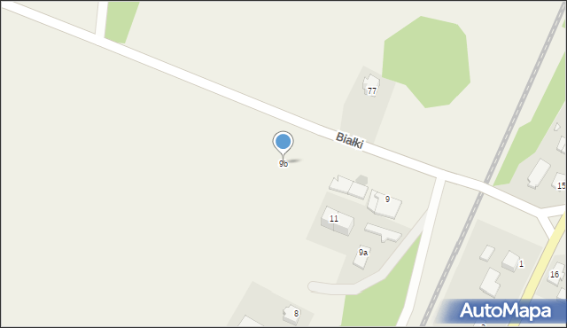 Sadlinki, Polna, 9b, mapa Sadlinki