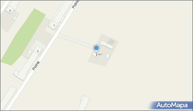 Samborowo, Polna, 2, mapa Samborowo