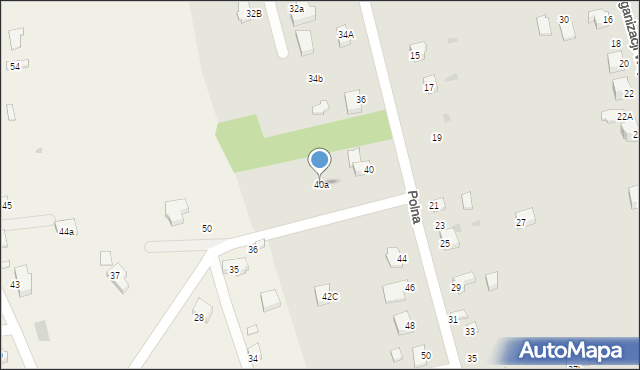 Sandomierz, Polna, 40a, mapa Sandomierza