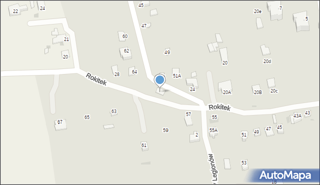 Sandomierz, Polna, 66, mapa Sandomierza