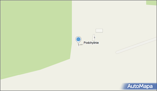 Sawin, Podchylinie, 7, mapa Sawin