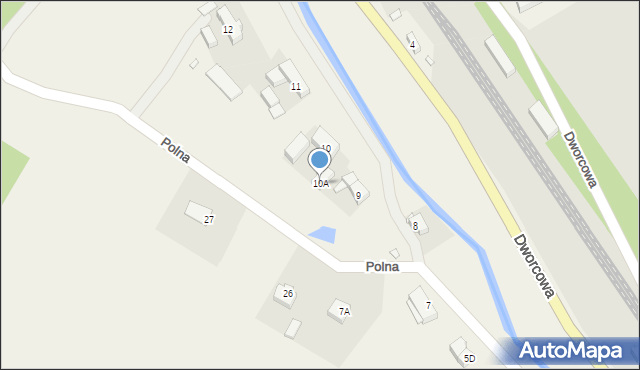 Sędziszowa, Polna, 10A, mapa Sędziszowa