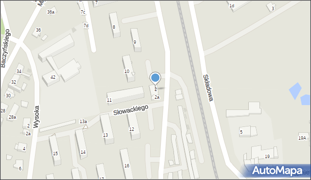 Sępólno Krajeńskie, Popiełuszki Jerzego, bł. ks., 2, mapa Sępólno Krajeńskie