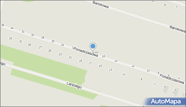 Serock, Ponadczasowa, 18, mapa Serock