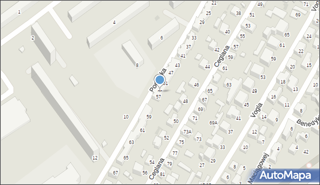 Siedlce, Podlaska, 55, mapa Siedlce