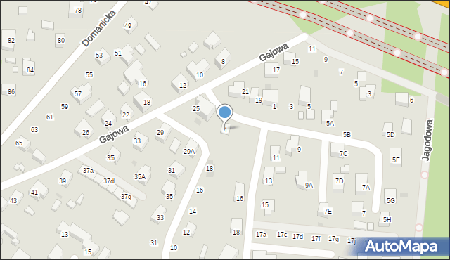 Siedlce, Poziomkowa, 4, mapa Siedlce