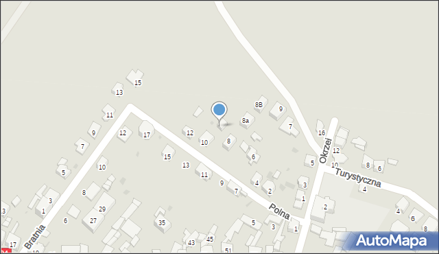 Siemianowice Śląskie, Polna, 10a, mapa Siemianowice Śląskie
