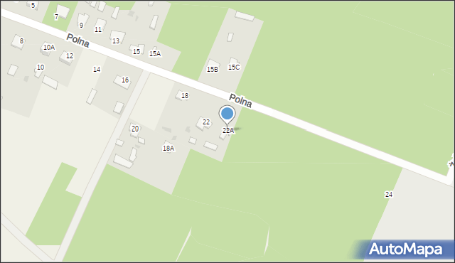Siemianówka, Polna, 22A, mapa Siemianówka