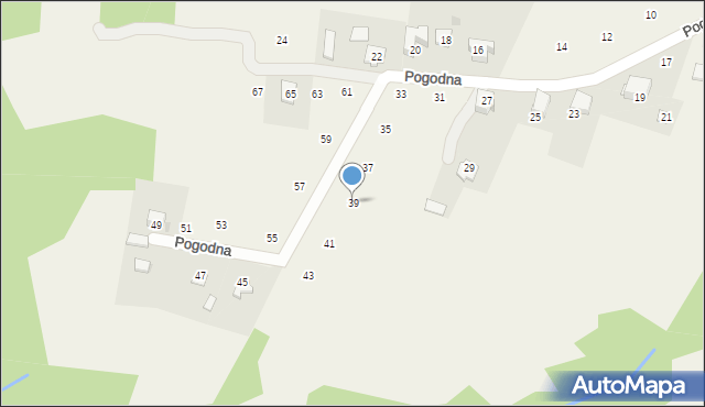 Siepraw, Pogodna, 39, mapa Siepraw