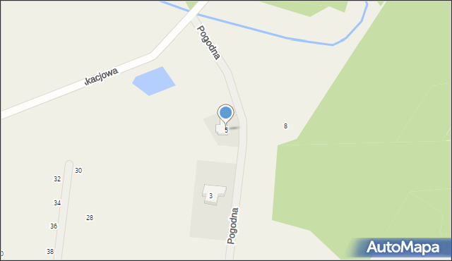 Sierzchów, Pogodna, 5, mapa Sierzchów