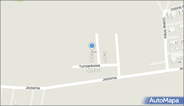 Siewierz, Pod Platanami, 7, mapa Siewierz