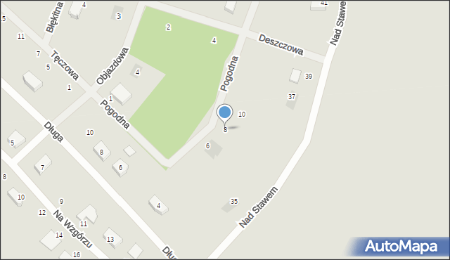 Skarszewy, Pogodna, 8, mapa Skarszewy
