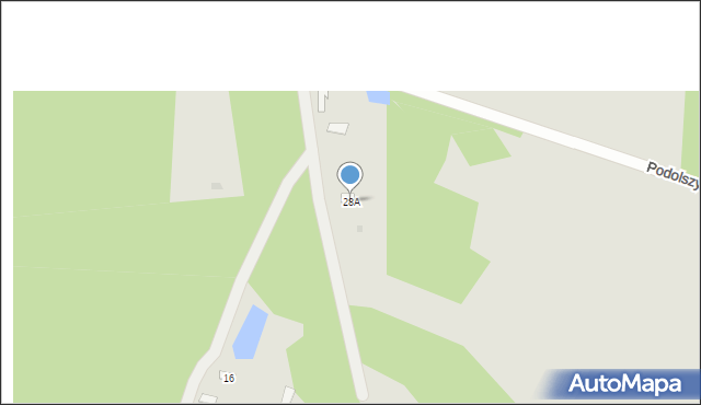 Skaryszew, Podolszyny, 28A, mapa Skaryszew